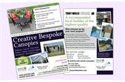 Double sided A5 leaflet design to promote the business